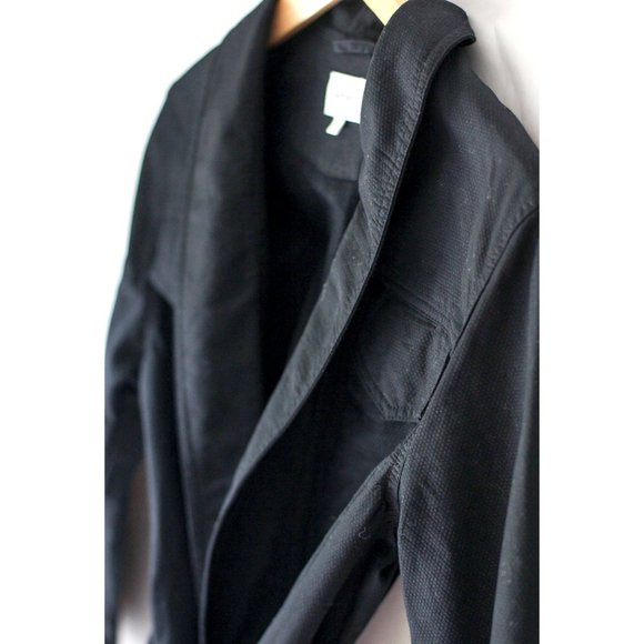 ARITZIA WILFRED BLACK UTILITY BELTED JACKET - Picture 3 of 7